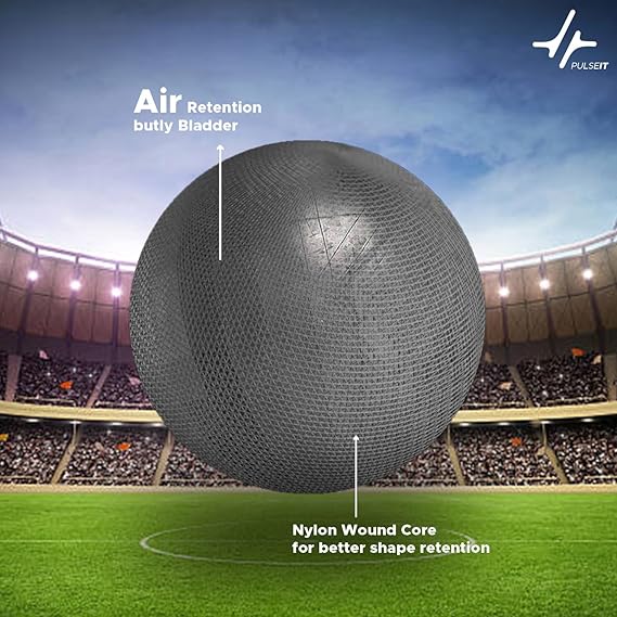 Football Professional Match Ball Size 5 Stitched Standard Training Football for All Ages, Ideal for Ground, Grass, and Turf Use with Pump and Pin