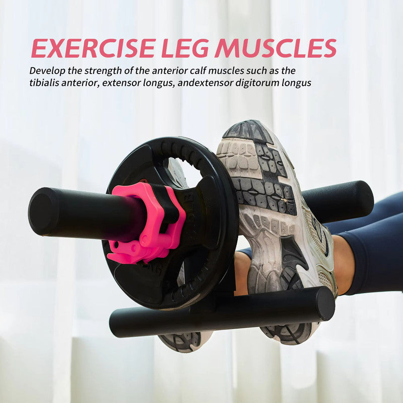 Elite Tib Bar Tibialis Trainer – Olympic Plate Calf Raise Muscle Builder