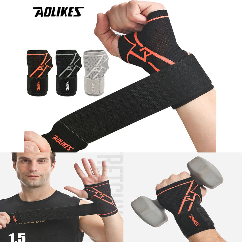 Elastic Sports Wristband Hand Brace, Wrist Protector, Wrist Guard Support, Arthritis Gloves Sprain Band