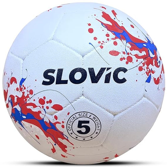SLOVIC Professional Football [Size-5] | Hard Ground Foot-Ball | Ideal for Grass Ground & Artificial Turf | Training Foot Ball | Soccer Ball | Footballs for Men & Women
