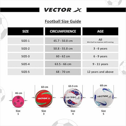 Street Soccer Rubber Moulded Indoor/Outdoor Water-Resistant Football + Pump with Butyl Bladder, Black-Orange, Size 5, Suitable for Match and Training for Adults 15+ Years