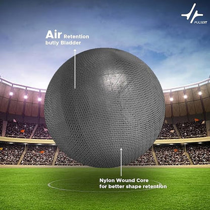 Football Professional Match Ball Size 5 Stitched Standard Training Football for All Ages, Ideal for Ground, Grass, and Turf Use with Pump and Pin