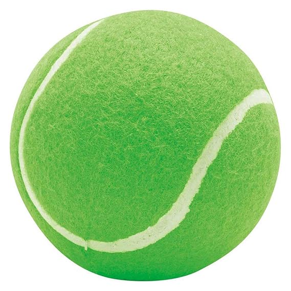 Light Weight Tennis Ball | Perfect for Recreational Sports, Cricket and Kids, Pack of 12 (Green)
