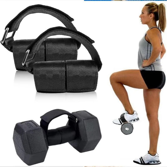 Comfortable Adjustable Dumbbell Foot Strap, Sturdy Tibialis Trainer, Shin Assist Ankle Buckle, Durable Ankle Weights