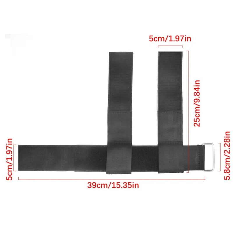 Comfortable Adjustable Dumbbell Foot Strap, Sturdy Tibialis Trainer, Shin Assist Ankle Buckle, Durable Ankle Weights