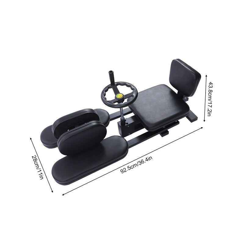 Heavy Duty Leg Stretcher Machine for Yoga Splits & Gymnastics Flexibility, Home Gym Training Fitness Equipment for MMA