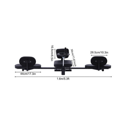 Heavy Duty Leg Stretcher Machine for Yoga Splits & Gymnastics Flexibility, Home Gym Training Fitness Equipment for MMA